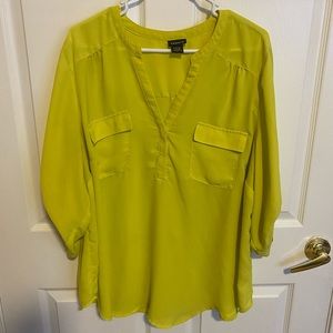 Neon “Harper” Blouse